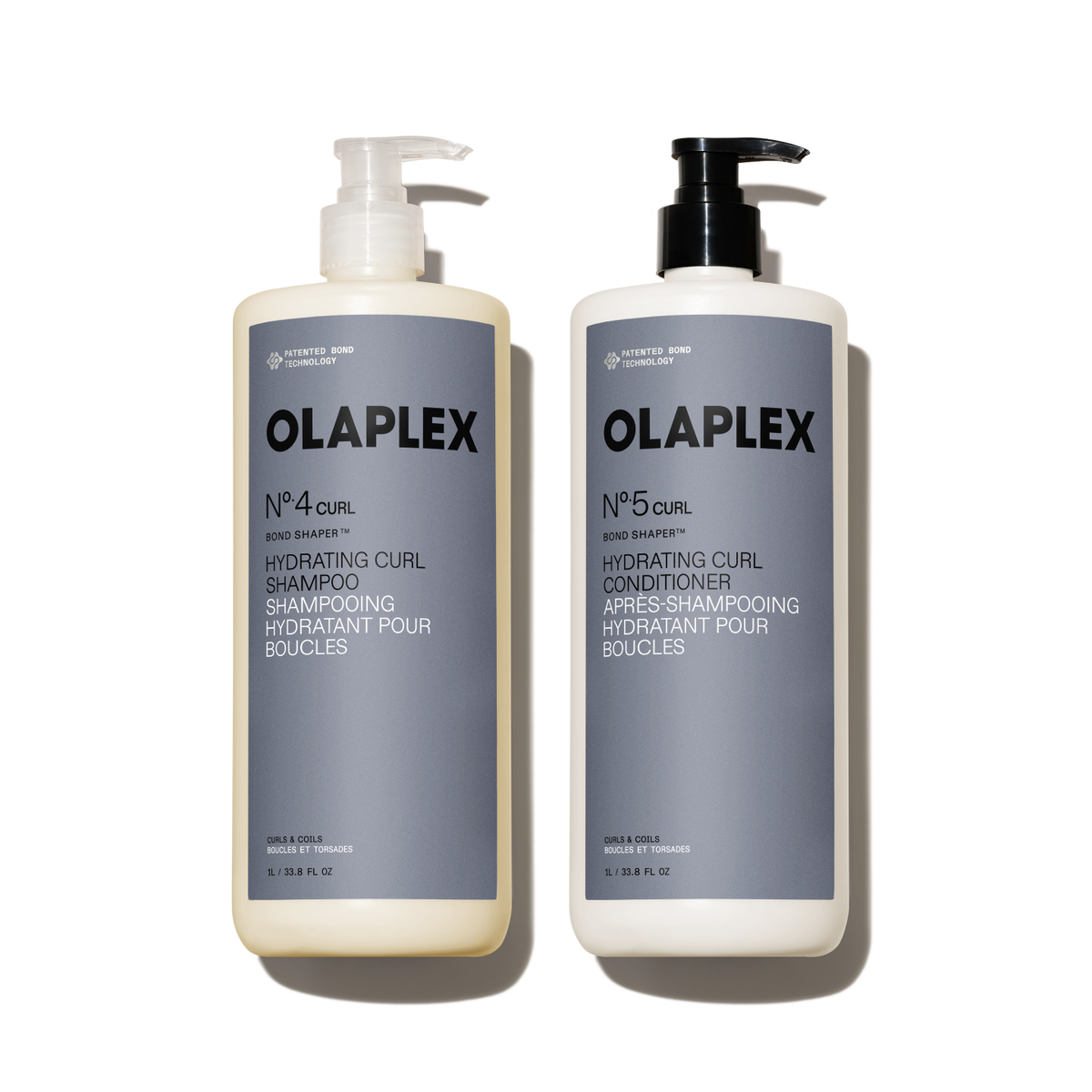 HYDRATING CURL SHAMPOO & CONDITIONER LITRE SET